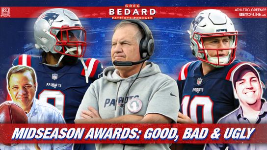 .@athleticgreens Podcast & Video: Bedard Patriots Pod - Midseason awards taken at BSJ Headquarters (Patriots)